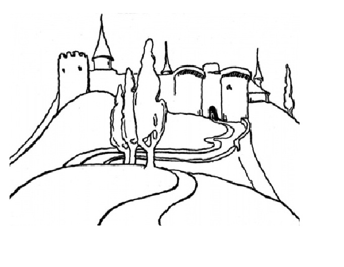 681x528 Castles Coloring Pages