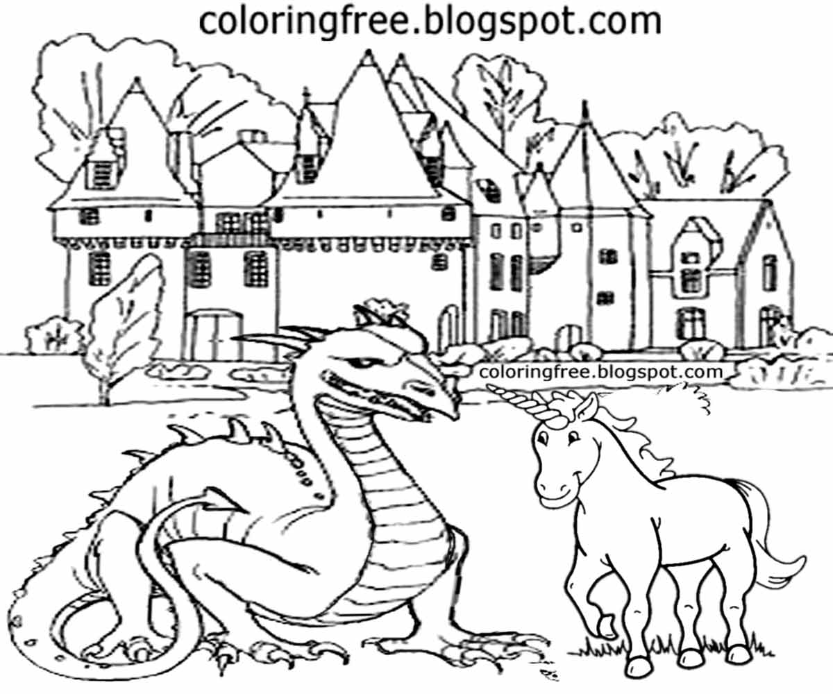 1200x1000 Printable Unicorn Drawing Mythical Coloring Book Pictures For Kids