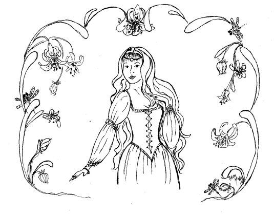 535x419 Faerytale Castle Preliminary Drawing (Tyler Hollis)