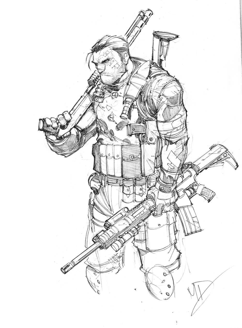 1000x1358 Frank Castle By Max On @ Drawing