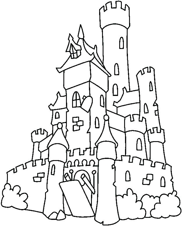 626x775 Lego Castle Coloring Pages Simple Castle Drawing Pics Of Simple