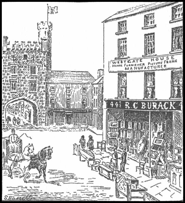 600x658 Clonmel Castles, Walls And Gates, Old Houses, Main Guard, Etc