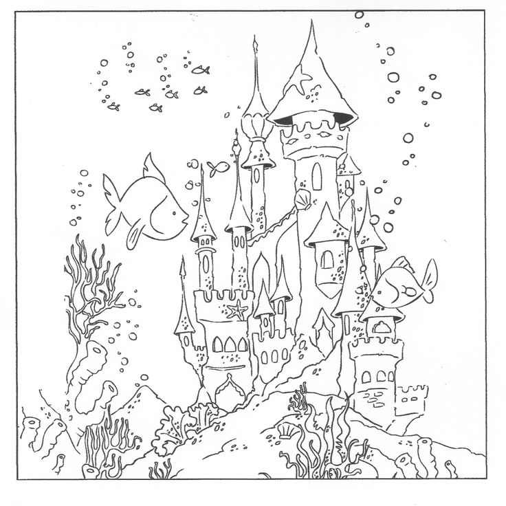 736x736 Castles Coloring Pages Many Interesting Cliparts