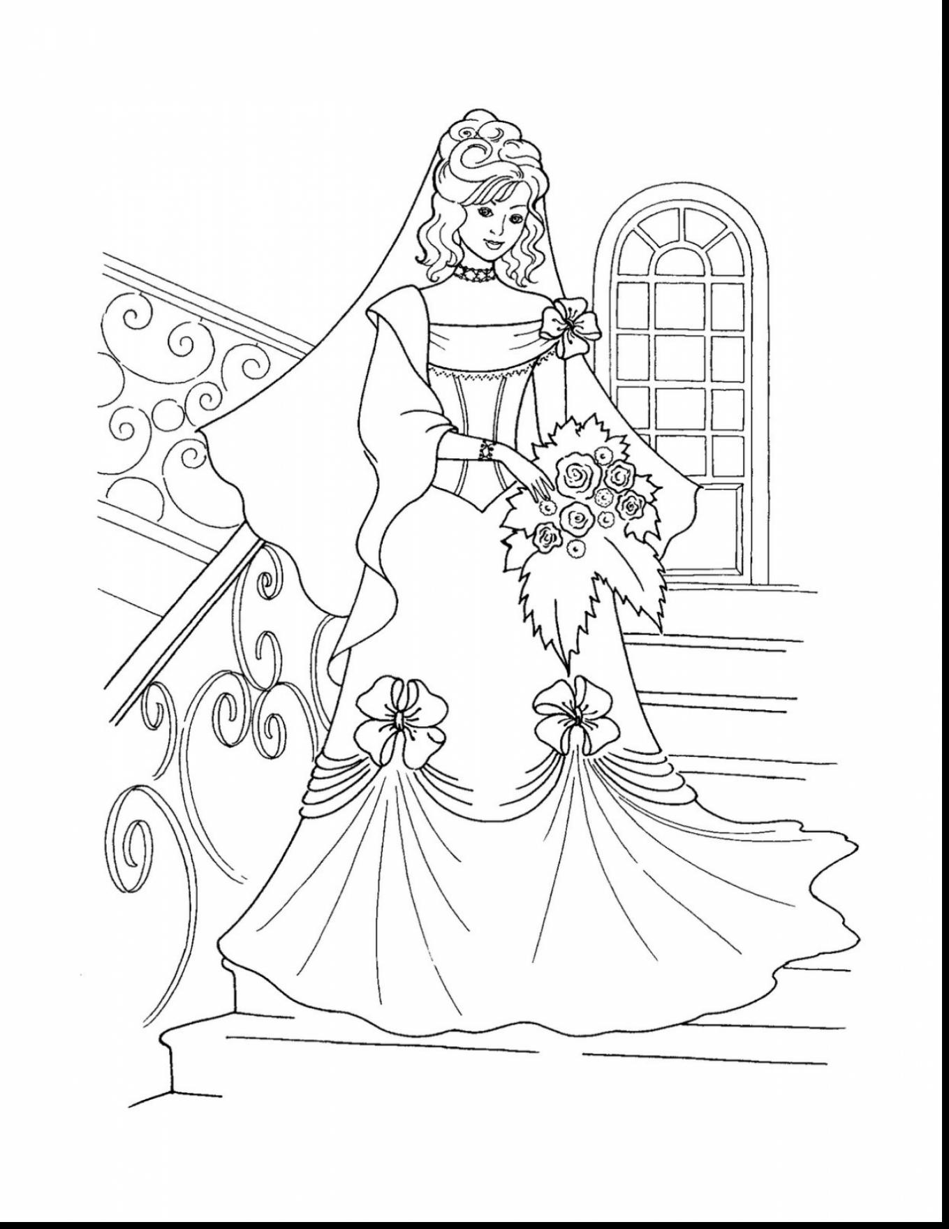 1359x1760 Princess Castle Coloring Page