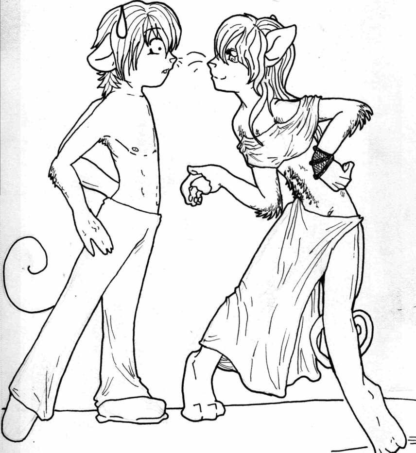 856x933 Cat And Mouse Anthro By Akinarose