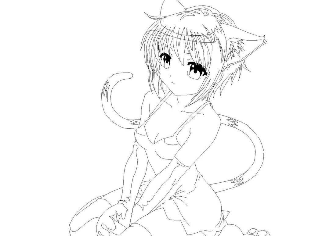 1032x774 Manga Cat Girl 2 By Mor4674j