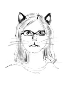 236x314 Cat Drew From Memory On A Bus.