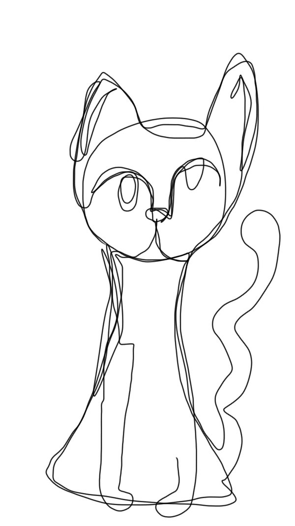 600x1067 Blind Contour Drawing 3 By Heart33broken99