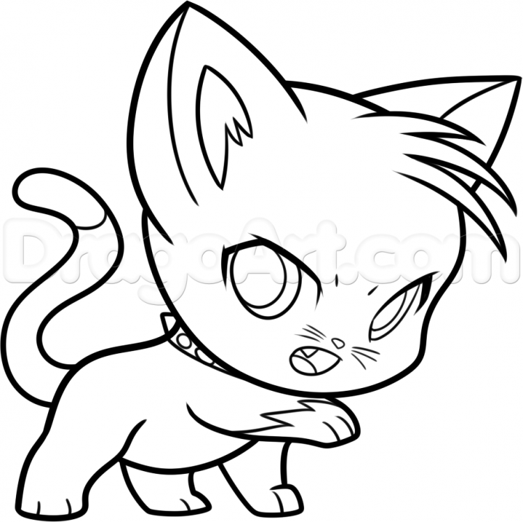 750x748 How Draw A Chibi Nyan Cat Tags How Draw A Chibi Cat How