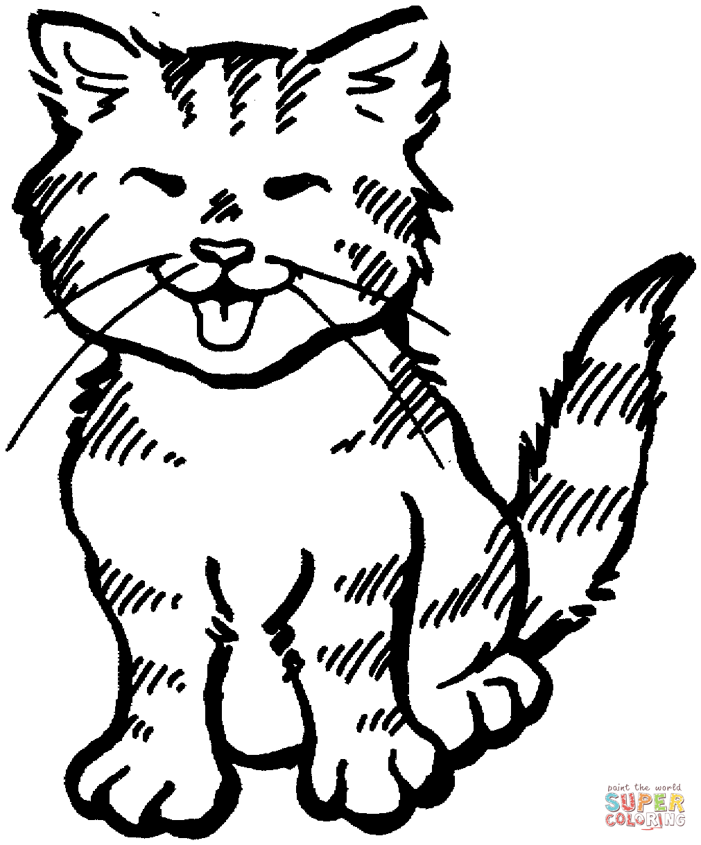 1011x1219 Coloring Page Of A Cat