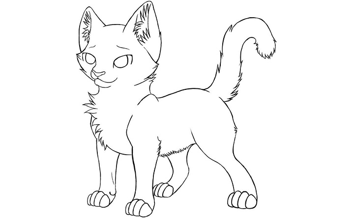 720x444 Warrior Cat Coloring Pages