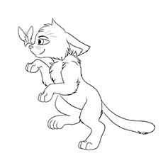 230x230 Top 25 Free Printable Warrior Cats Coloring Pages Online