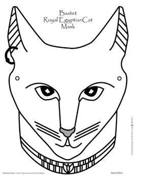 299x350 Drawn Masks Cat