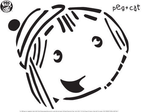 467x369 Peg + Cat Pumpkin Carving Templates Happy Halloween! Pbs