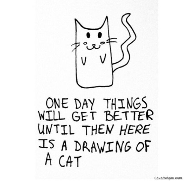 640x629 Drawing Of A Cat Pictures, Photos, And Images For Facebook, Tumblr