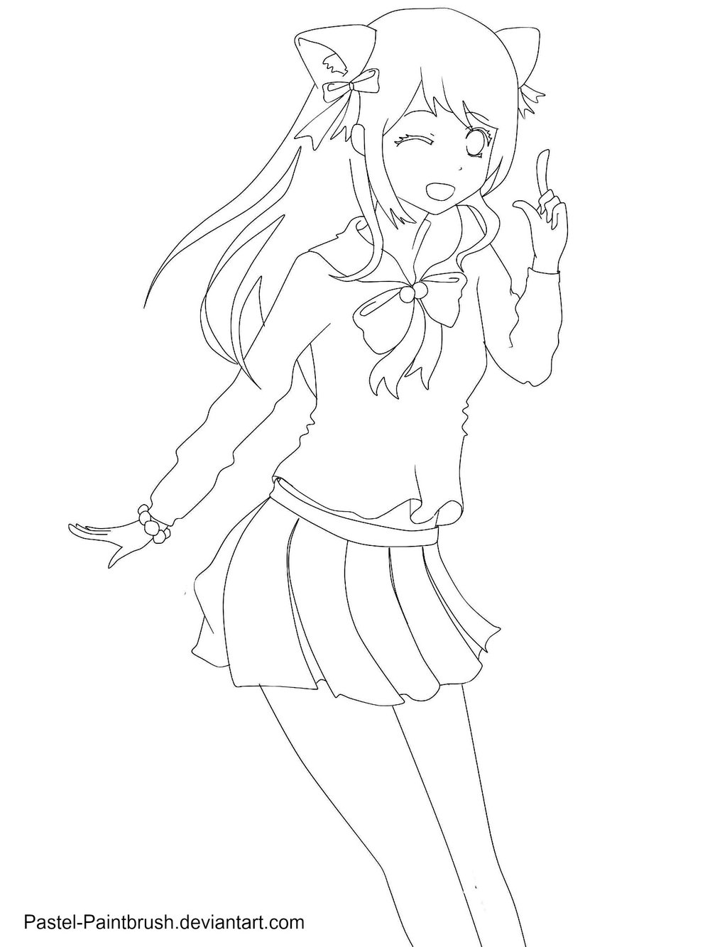 1024x1334 Drawing Anime Ears Drawn Anime Cat Ear