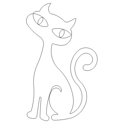 500x500 Cat Eye Pretty Anne Bright Designs