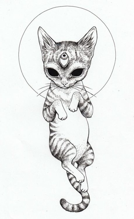 459x750 Third Eye Cat Tumblr