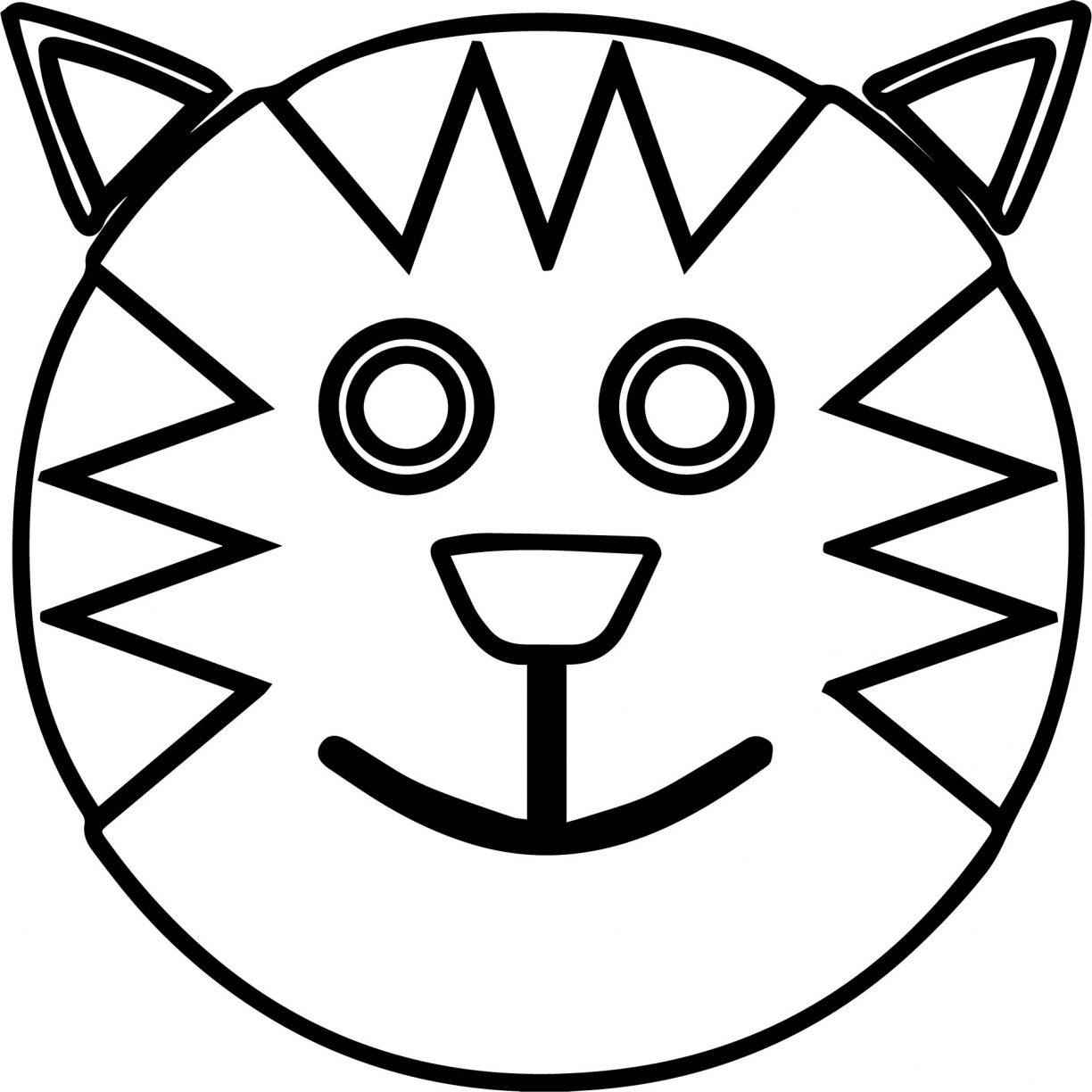 1224x1224 Emoticon Happy Faces Coloring Page Print Color Face Pages