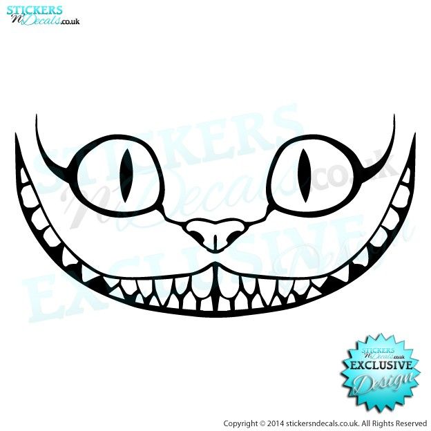 624x624 Drawn Feline Cheshire Cat