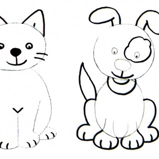 320x320 Cute Easy To Draw Baby Cat How Video Tutorial Step By