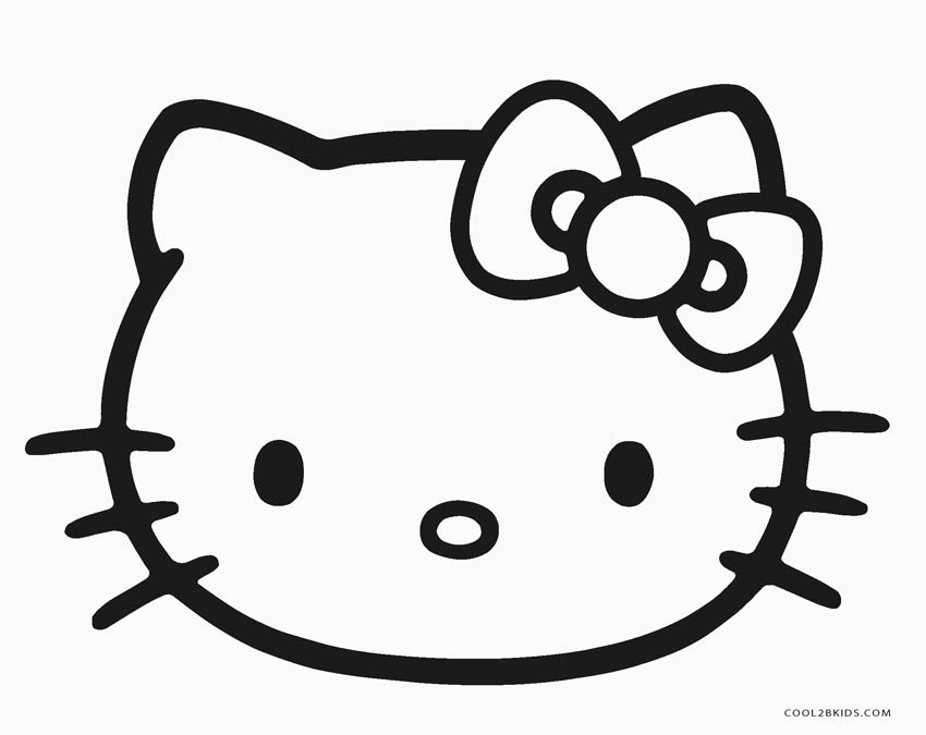 850x675 Free Printable Hello Kitty Coloring Pages For Pages Cool2bkids