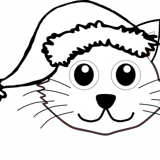 320x320 Tag For Cartoon Line Drawing Of Cats Cat Line Drawing By