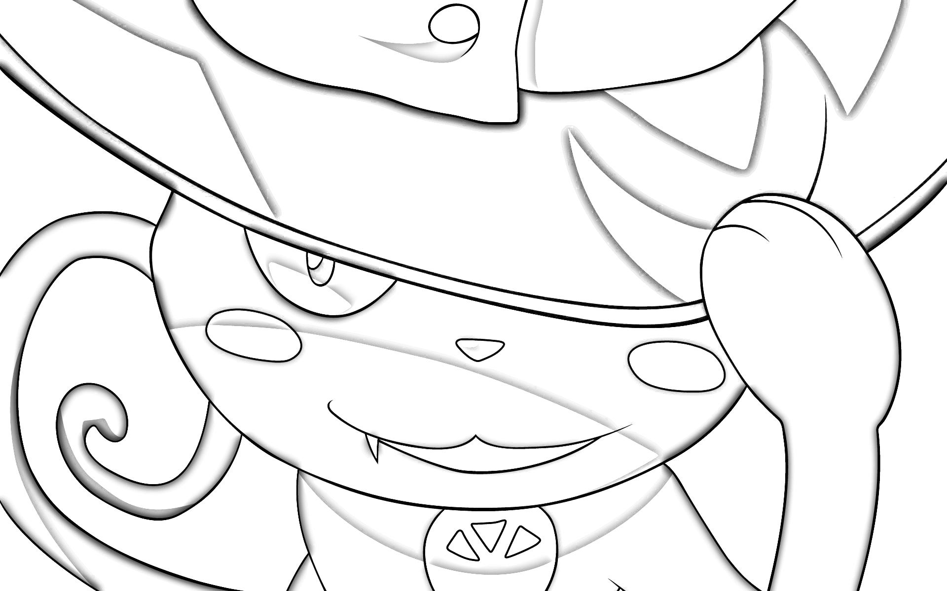 1920x1200 Blair As A Cat, Soul Eater Line Art By Soulessroman