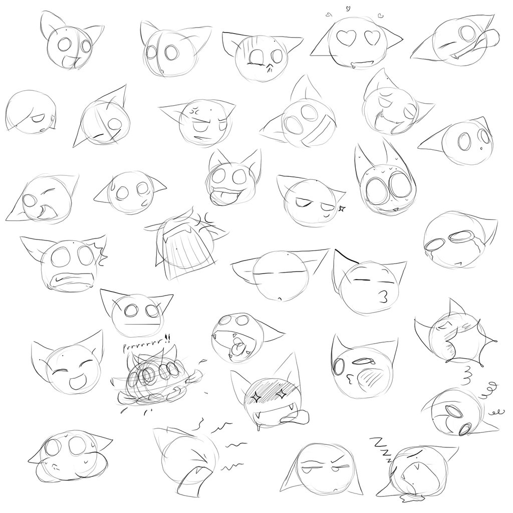 1024x1024 Random Cat Faces By Flying Pen