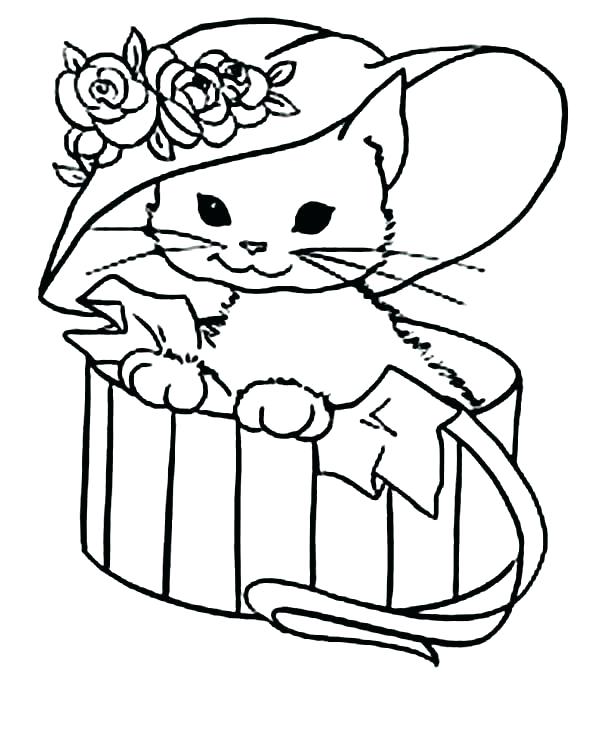 600x733 Hat Coloring Pages Healthcaretips.site