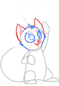 210x302 How To Draw How To Draw A Baby Kitten