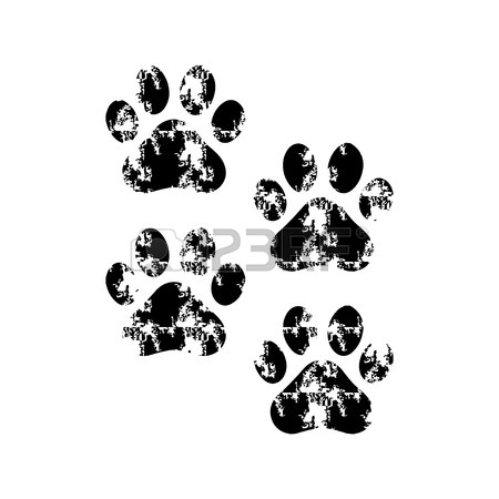 Cat Paw Print Drawing at GetDrawings | Free download