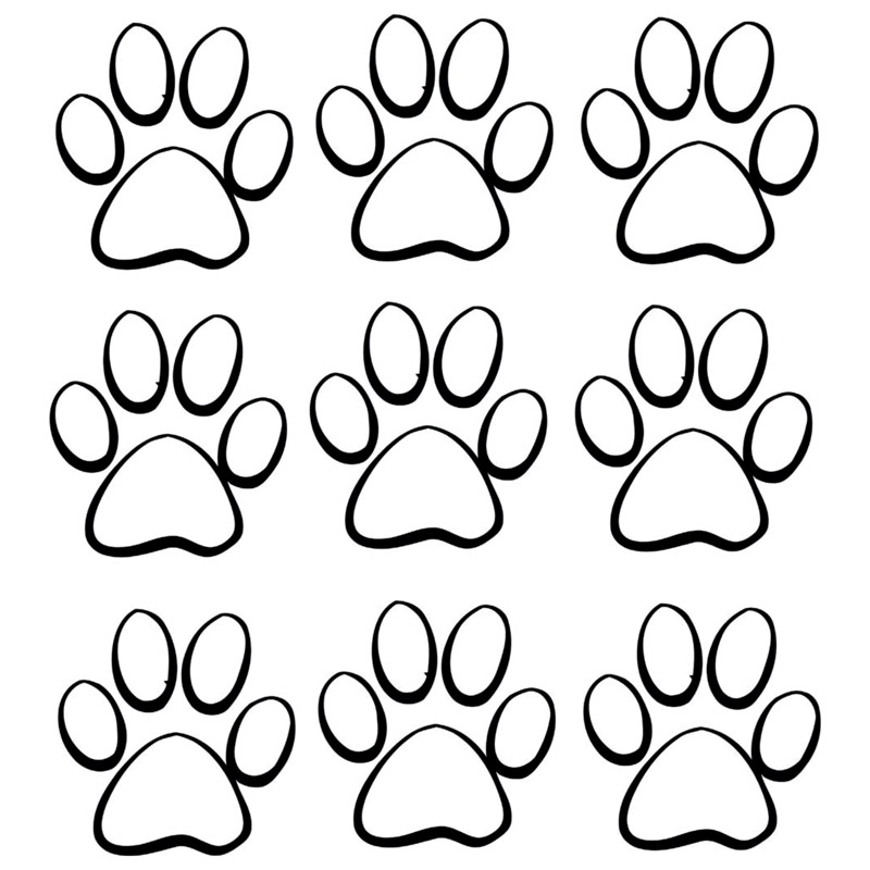 Cat Paw Print Drawing at GetDrawings | Free download