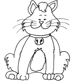 244x273 How To Draw A Cartoon Fat Cat