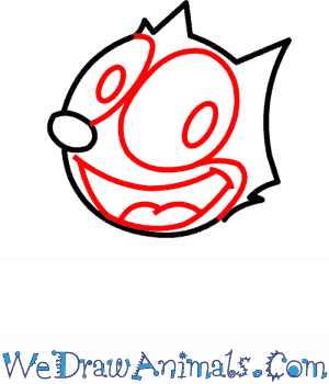 300x350 How To Draw Felix The Cat