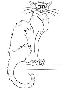 236x295 How To Draw A Persian Cat Step 5 Dragoart Tutorials