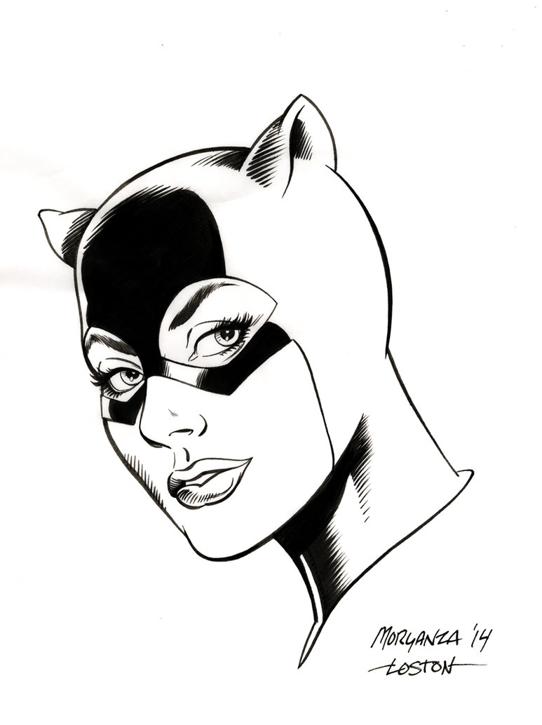773x1034 Catwoman Inks 2 By Morganza