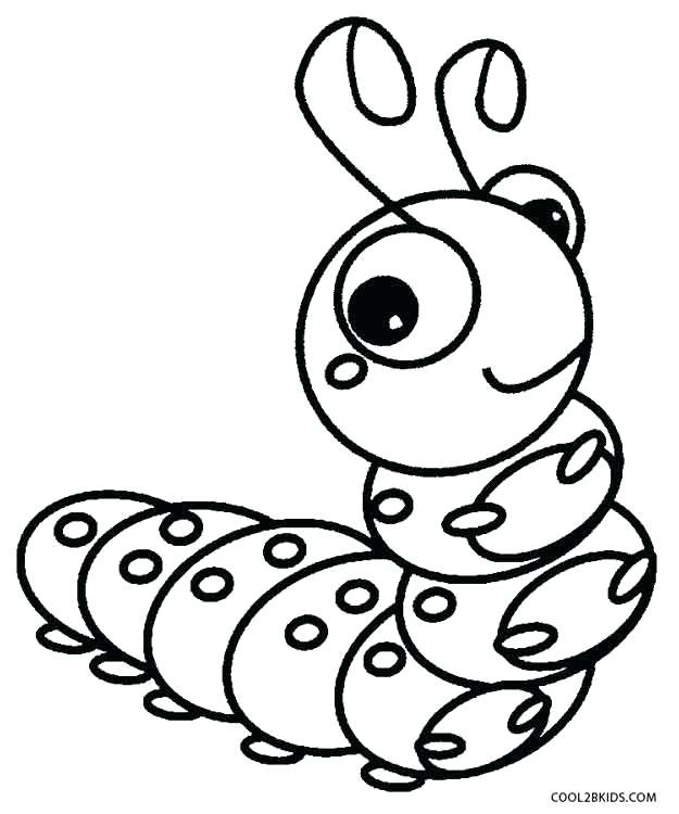 625x750 Caterpillar Coloring Sheet Cool Caterpillar Coloring Page