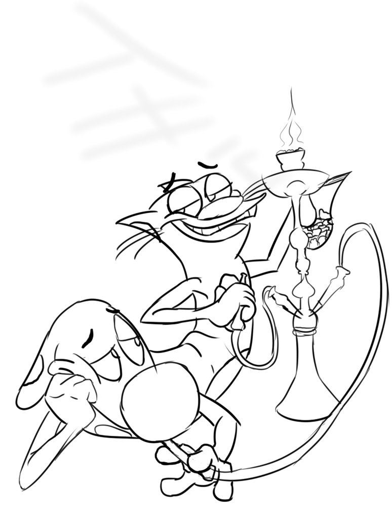774x1031 Catdog Hookah By Skylargame