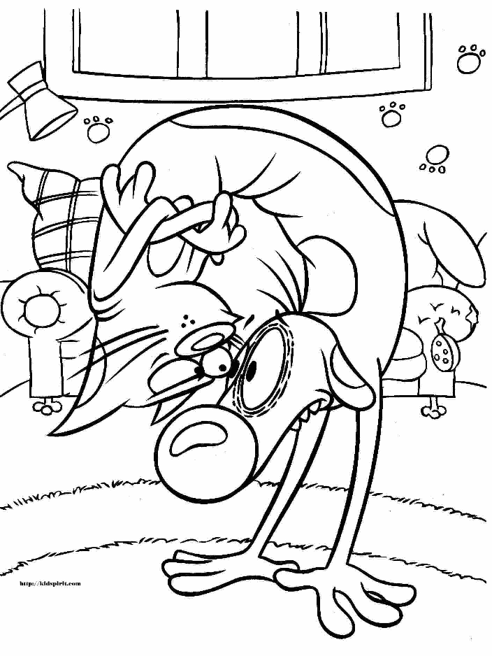 704x938 Kids N 12 Coloring Pages Of Catdog
