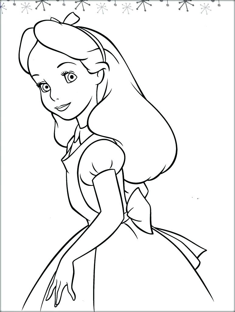 773x1024 In Wonderland Coloring Sheets 16 Remarkable Alice Pictures Pages