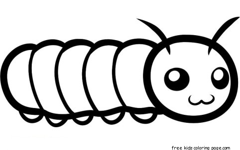482x303 Hungry Caterpillar Printable Coloring Pages For Kidsfree Printable