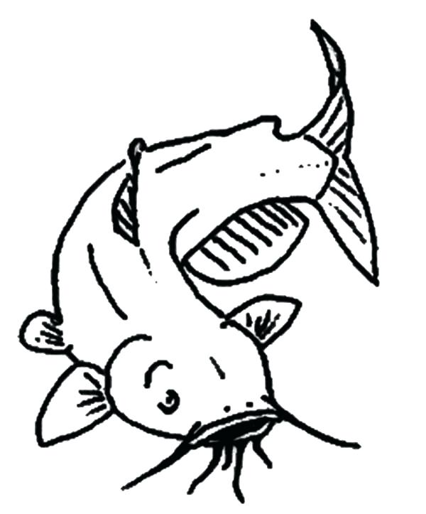 600x723 Piranha Coloring Page Sendflare.co