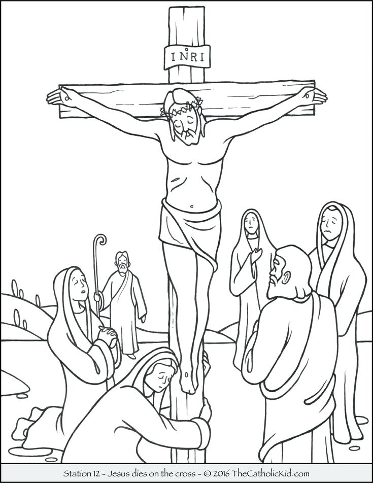 735x952 Catholic Coloring Pages