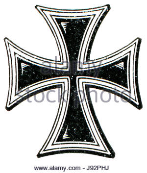 300x353 A Cross Of The Teutonic Order. The Roman Catholic Church Stock