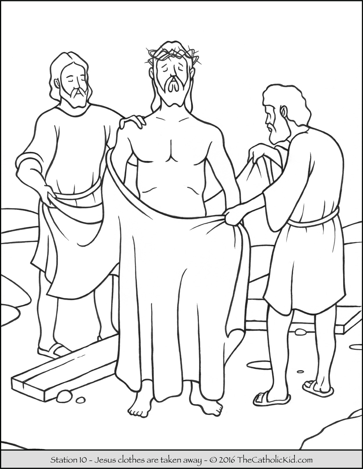 1250x1618 Stations Of The Cross Coloring Pages 10