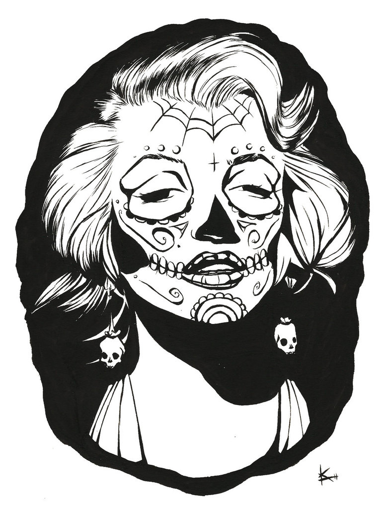 781x1023 Marilyn Catrina By Meatflowerpower