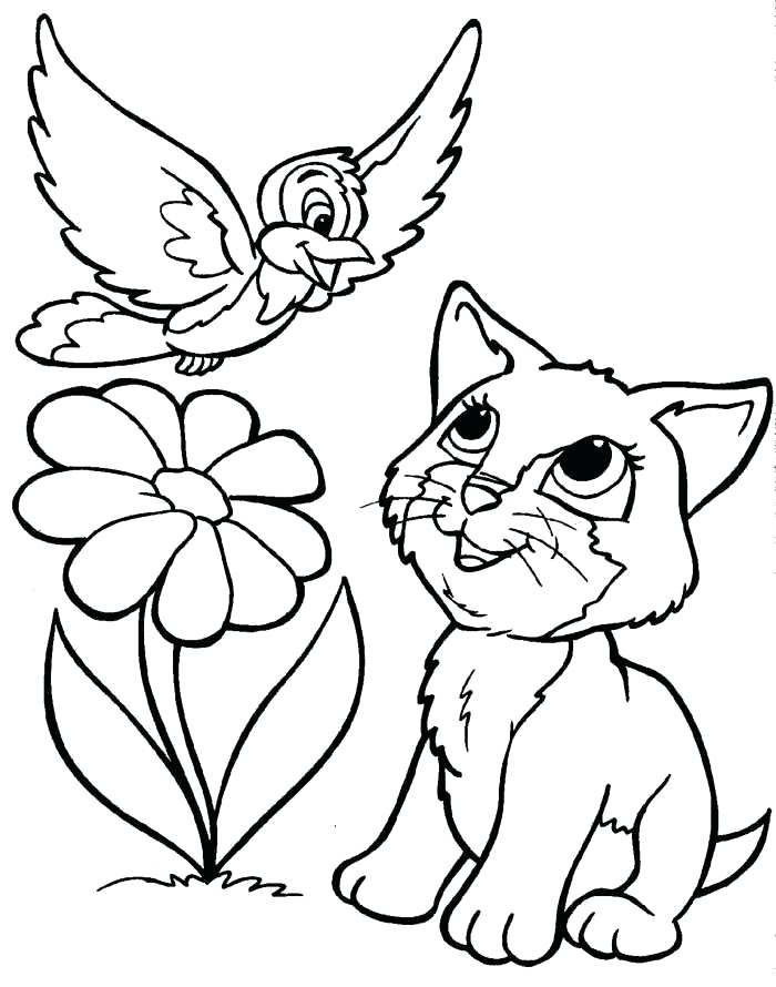 700x890 Coloring Pages Kittens Free Coloring Pages Kittens Cat Small Two
