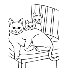 230x230 Top 20 Free Printable Cat Coloring Pages For Kids