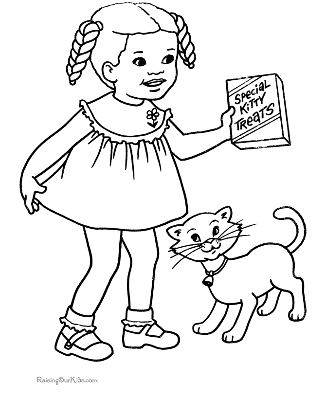 670x820 Kids Coloring Pages Cats Color Bros